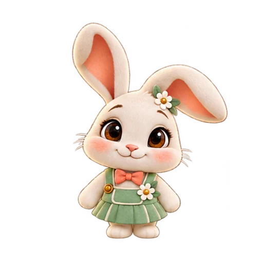 The curious rabbit